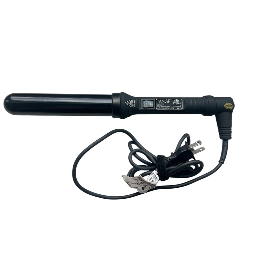 Lange Black 1.25 inch Hair Styling Wand